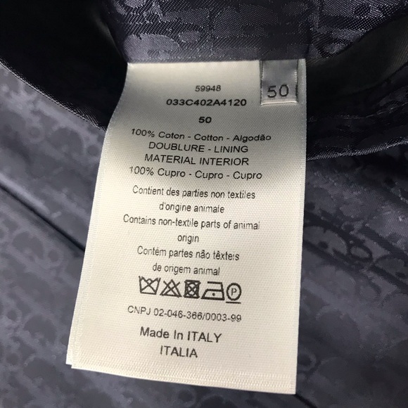 Brand New Dior Blue Blouson Jacket Air Dior - Picture 9 of 9